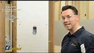 Electrical Switch Box Support Installation