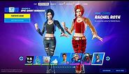 Raven Fortnite Skin (Rachel Roth by Titans) Golden Style. Comparison with All Rebirth Raven Styles
