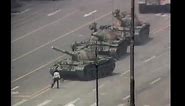 Tiananmen Square's "Tank man"