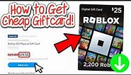 How to Get Roblox Giftcards for CHEAPER! (2024)