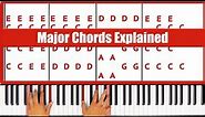 Major Chords Explained!