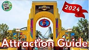 Universal Studios Japan ATTRACTION GUIDE - 2024 - All Rides & Shows - Osaka, Japan