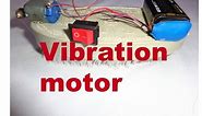 how to make vibration motor at home..//How to Make a Mini BristleBot