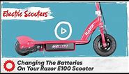 How to Change the Battery on the Razor E100 Electric Scooter