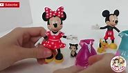 Minnie Mouse Deluxe Fashion Clip On Magiclip Dresses with Mickey Mouse and Pluto