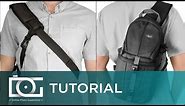 CAMERA BACKPACK | How To Correctly Put On & Use the Straps on a Sling Back Pack | Altura Photo®