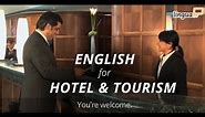 Learn English for Hotel and Tourism: "Checking into a hotel" | English course by LinguaTV