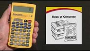How to Estimate Volume and Bags of Concrete Needed | Material Estimator
