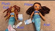 Plush Doll Ariel & Pillow Ariel| Comparing Tails | The Little Mermaid Live Action