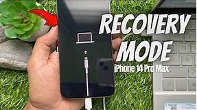 How To Put iPhone 14 Pro Max In Recovery Mode | How to Put an iPhone in DFU mode