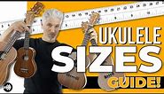 #Ukulele Sizes | The Ultimate Guide to Soprano, Concert, Tenor and Baritone Ukulele!