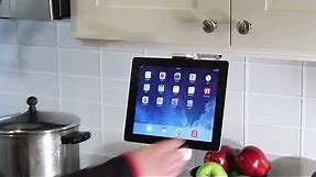 2-In-1 Kitchen Mount Stand for iPad & Tablets