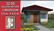 32 Sqm. Small Beautiful Simple Pinoy/OFW Dream House Design
