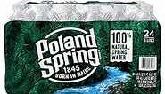 Poland Spring 100% Natural Spring Water, Non-Deposit, 16.9 fl oz (24 Pack)