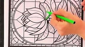 Colorful Floral Designs | 100 Printable Coloring Pages