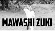 Karate mawashi zuki(roundhouse punch).karate mawashi zuki.by jadu kirtania