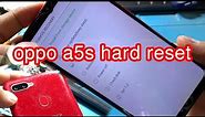 OPPO A5s hard reset,Reset to Factory Settings,Sorim official