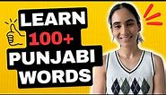 100 Punjabi Words | Learn Punjabi | Learn English to Punjabi