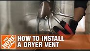 Venting a Dryer: How to Properly Install a Dryer Vent | The Home Depot