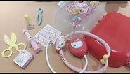 8 minutes Satisfying with Unboxing Sanrio Hello Kitty Medical Nurse Set||ASMR