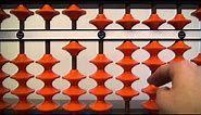 Alternating Adding and Subtracting with the Soroban (Japanese Abacus)