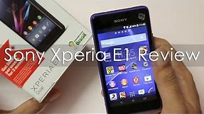 Sony Xperia E1 Budget Android Phone In-depth Review