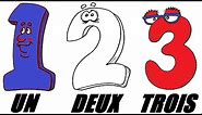 French Numbers Song - Compter de 1 à 10 - Les Chiffres et les Nombres en Chanson - Learn French