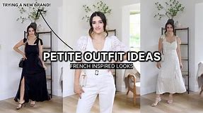 French Inspired Outfit Ideas For Petites! Reviewing Rihoas | Petite Outfit Ideas 2023
