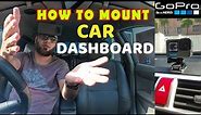How to Mount Go Pro 11 on your Car Dashboard I GoPro mounting tutorial I Let's Explore with Taj