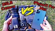 iPhone 11 pro max vs DSLR Camera | Camera comparison of iphone 11 pro vs DSLR | iPhone 11 pro camera
