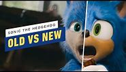Sonic The Hedgehog: Old and New Design Comparison