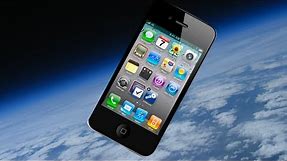 iPhone 4S in Space