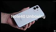 Unboxing the CUBOT NOTE 40: Your Affordable Innovation!