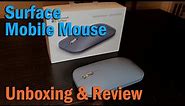 The Microsoft Surface Modern Mobile Mouse Ice Blue | Unboxing & Review