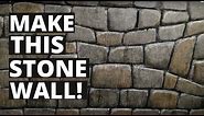 How to Make A Realistic Stone Wall Out of XPS Foam (Ep. 186)
