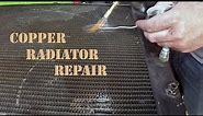 How To - Fix A Copper Radiator