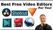 6 Best FREE Video Editors