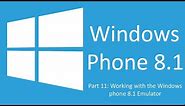 Windows phone 8.1 How to install Emulator [Part 11]