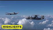 Watch Boeing MQ25 Refuel US Navy E2D Hawkeye!