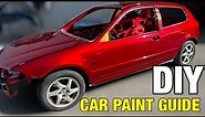 STEP by STEP Guide to Paint Your Car By Yourself!