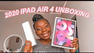 Unboxing the 2020 iPad Air 4 + Apple Pencil 2nd Generation