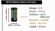 Know About CR123 Battery Equivalent, Features and Uses