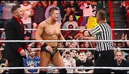 Raw: John Cena vs. The Miz - WWE Championship Match