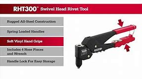 RHT300 Swivel Head Rivet Tool