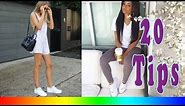 20 Style Tips On How To Wear White Adidas Sneakers This Summer
