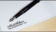 Montblanc Masterpiece 145 pen|| Fountain pen Unboxing || Handwriting demo