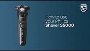 How to use Philips Shaver S5000