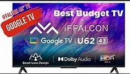 iFFALCON 43 inches 4K Ultra HD Smart LED Google TV (iFF43-U62) 60 Hertz - 24 Watts Dolby Audio