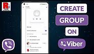 How to Create Group on Viber