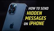 Apple's Invisible Ink Feature | Know How To Send Hidden Messages On iPhone